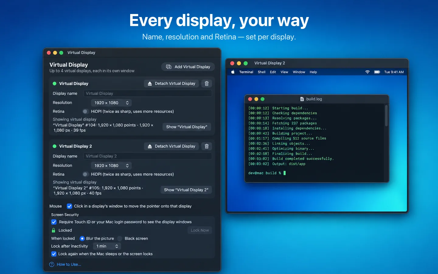 Virtual Display App Store screenshot 3